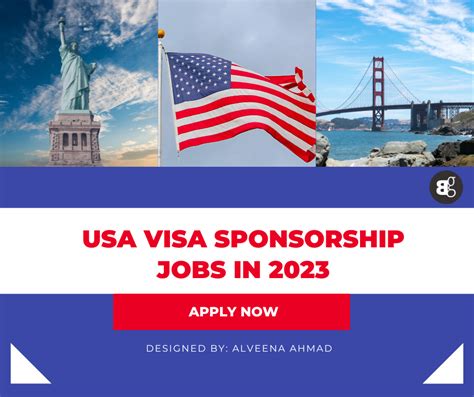 visa sponsorship jobs usa